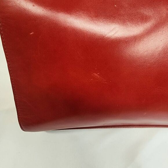Botkier Nicola Large Red Leather Tote - Picture 9 of 12